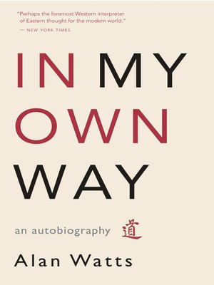cover image of In My Own Way